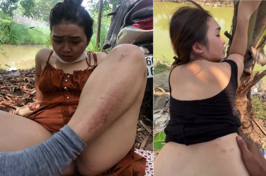 Chịch lén vợ bạn bên sông cực hồi hộp