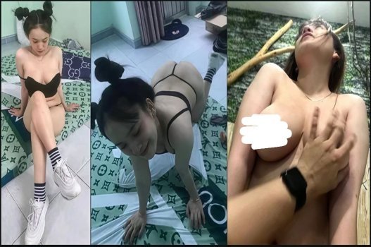 Ngọc xinh bị người yêu chịch khó thở