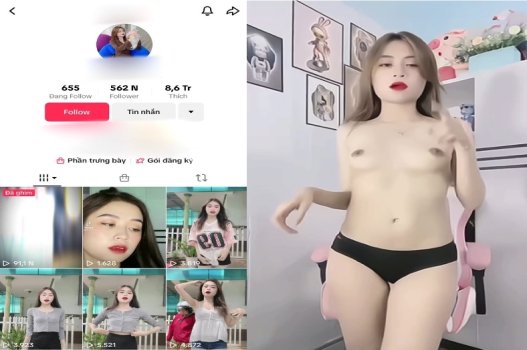 Tiktoker dáng xịn nhất múa đẹp nhún uyển chuyển